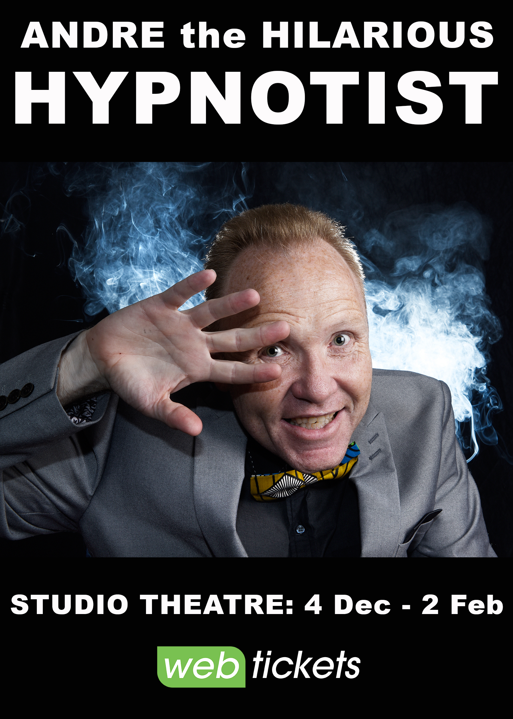 ANDRE the HILARIOUS HYPNOTIST – Studio Theatre JHB – 2025